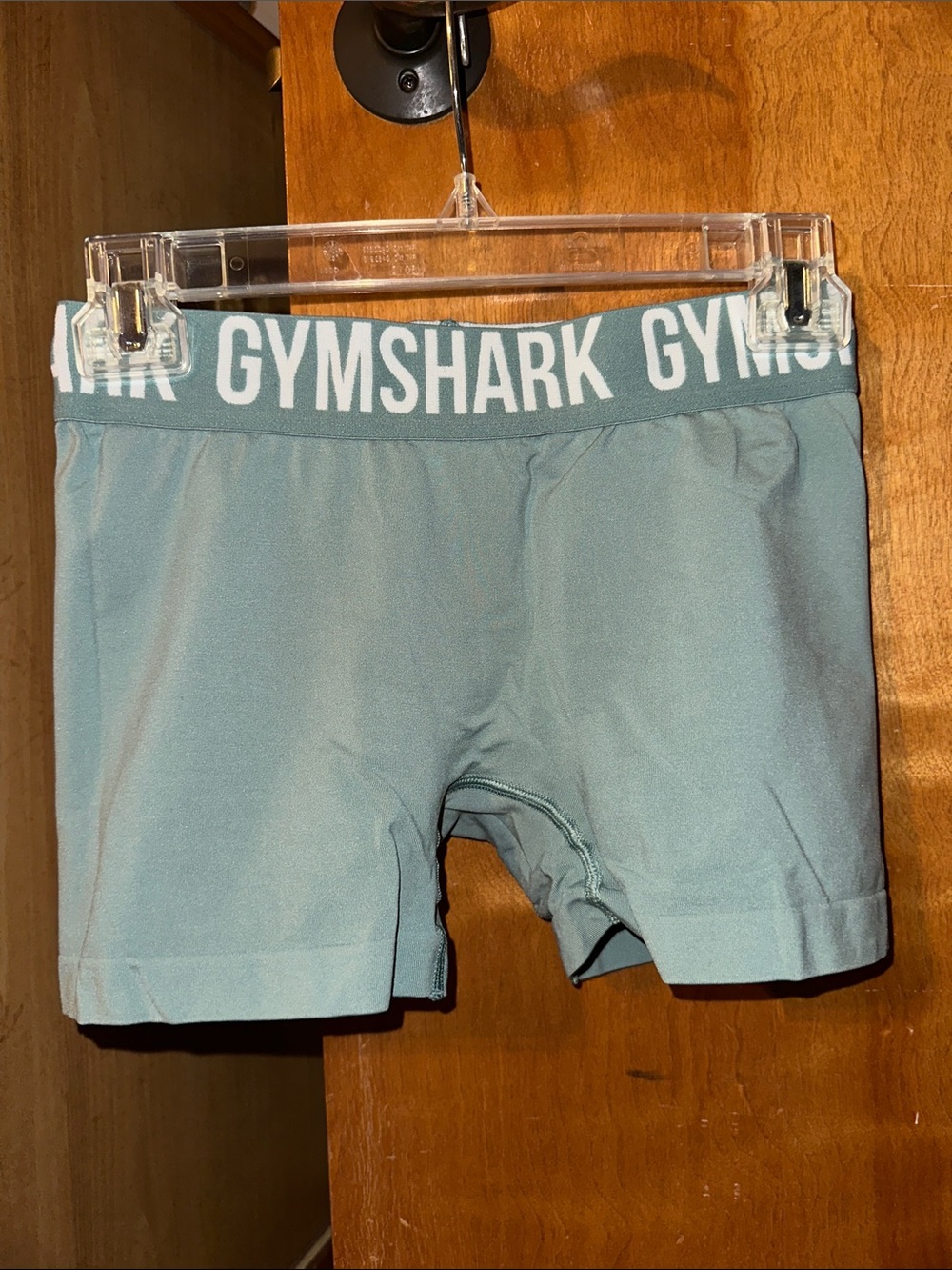 Gymshark Men’s Teal Boxer Briefs with White Logo Waistband